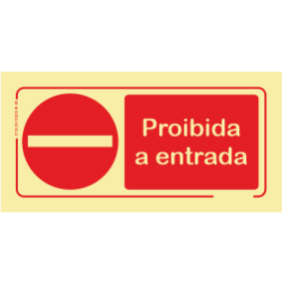 Entry Prohibited Rotulo Prohibition -
