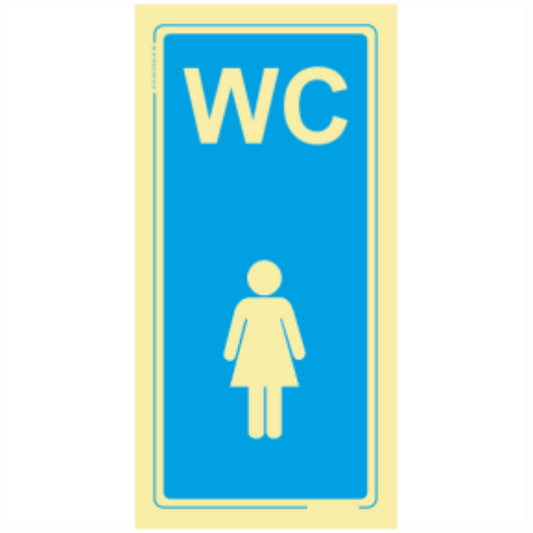 Informação - "WC" feminino