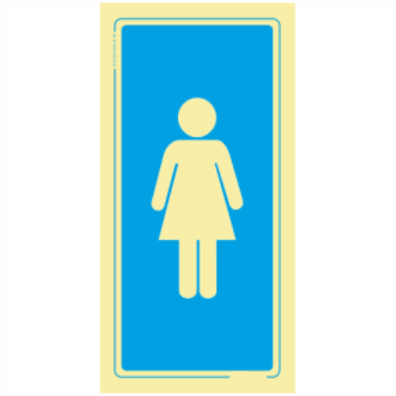 Informação - WC feminino