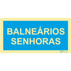 Información - "BAÑOS PARA DAMAS"