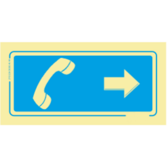 Informação - Telefone sentido direita