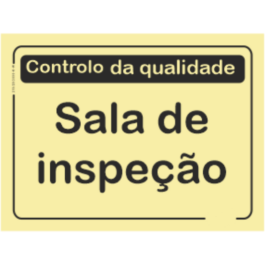 Qualidade - "Sala de inspeção"