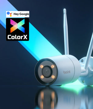 Câmara de segurança Wi-Fi ColorX