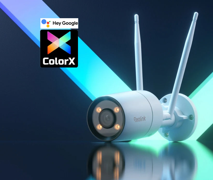 Câmara de segurança Wi-Fi ColorX