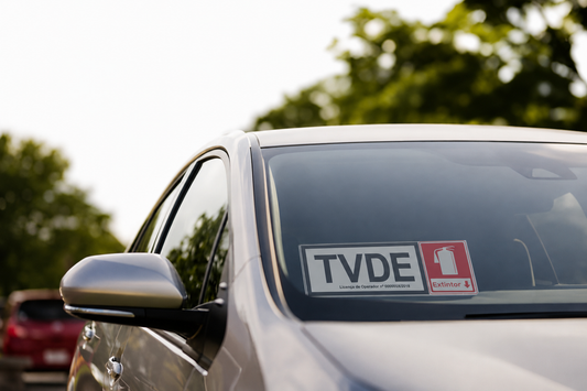 Sinal TVDE + Extintor