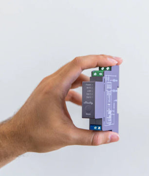 Módulo para calha DIN c/ 2 relés para automação WiFi/BT/LAN
