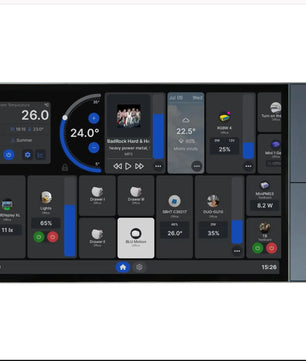 Controlo Centralizado de Parede com Ecrã Touch