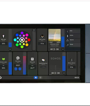 Controlo Centralizado de Parede com Ecrã Touch