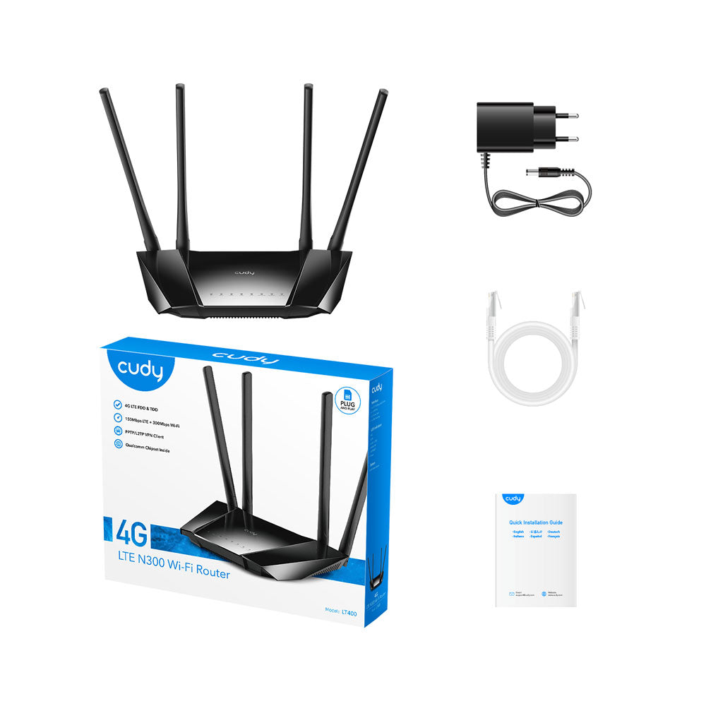Router WiFi 4G de 300Mps