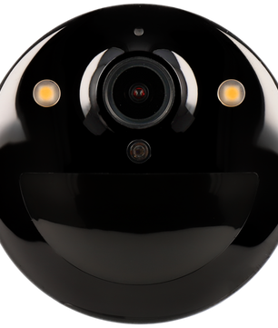 Câmara bullet ip de 4 megapixels e lente fixa