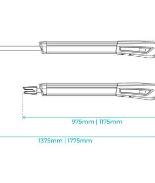 Motor para automatismo de Portões de Batente - JAG