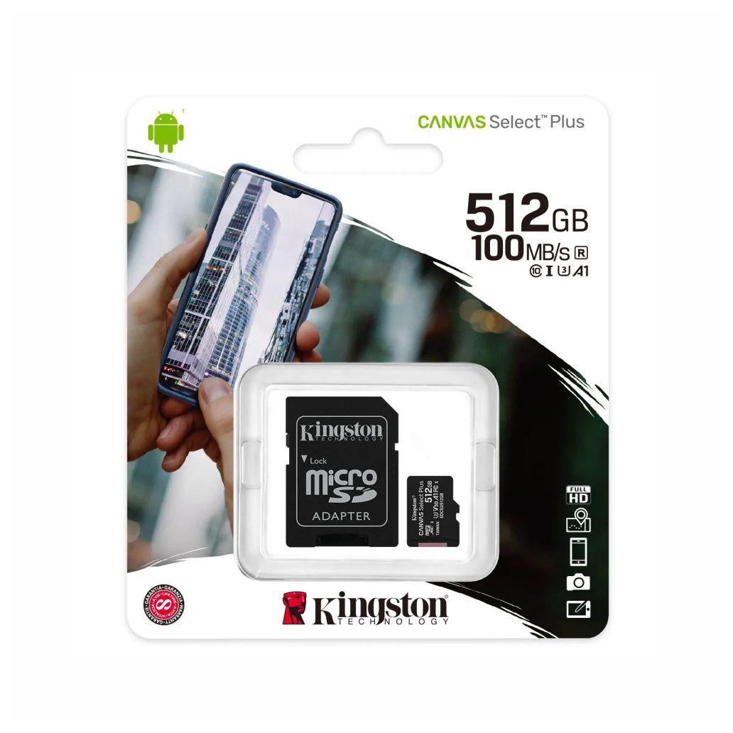 Cartão MicroSD de 512GB