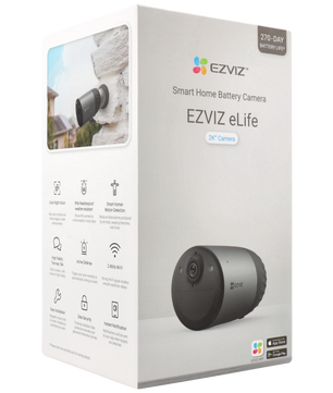 Câmara bullet ip de 4 megapixels e lente fixa