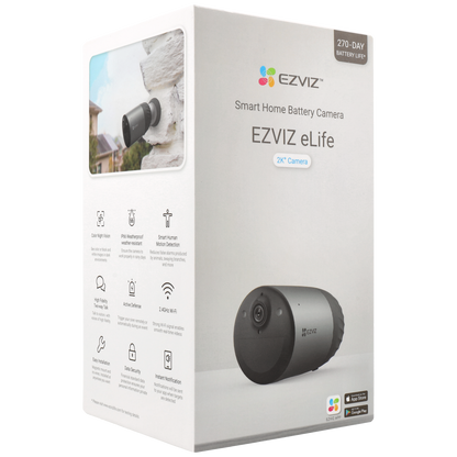 Câmara bullet ip de 4 megapixels e lente fixa