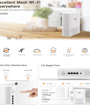 Router WiFi Mesh 1800M WI-TEK