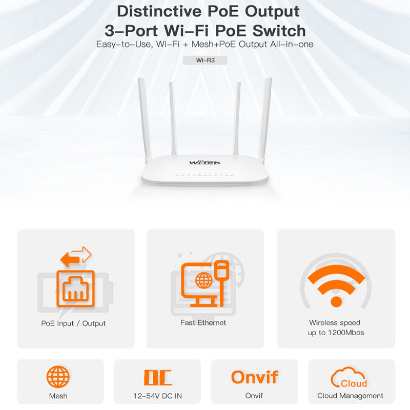 Router Wi-Fi Gigabit WI-TEK