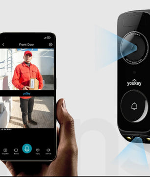 Campainha Dual Cam Wi-Fi Youkey