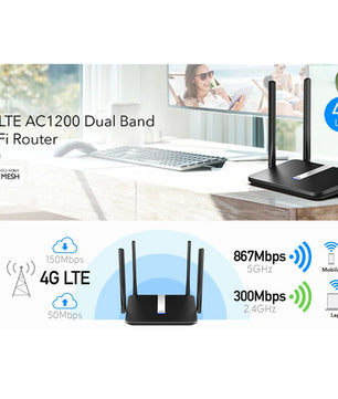 Router WiFi 4G LTE CUDY