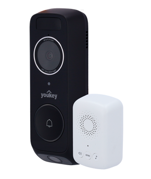 Campainha Dual Cam Wi-Fi Youkey