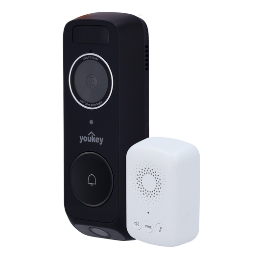 Campainha Dual Cam Wi-Fi Youkey