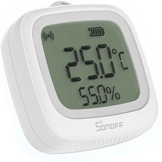 Sensor inteligente de temperatura e humidade Zigbee