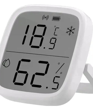 Sensor de Temperatura e Humidade sem fio ZigBee c/ ecrã LCD