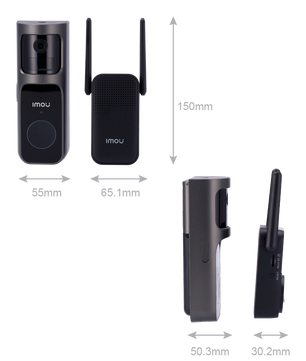 Campainha de porta WiFi a bateria IMOU
