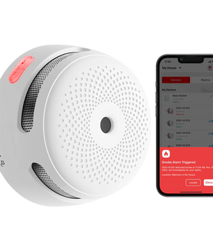 Mini detector de fumo autônomo