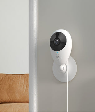 Câmara cubo ip de 2 megapixels e lente fixa