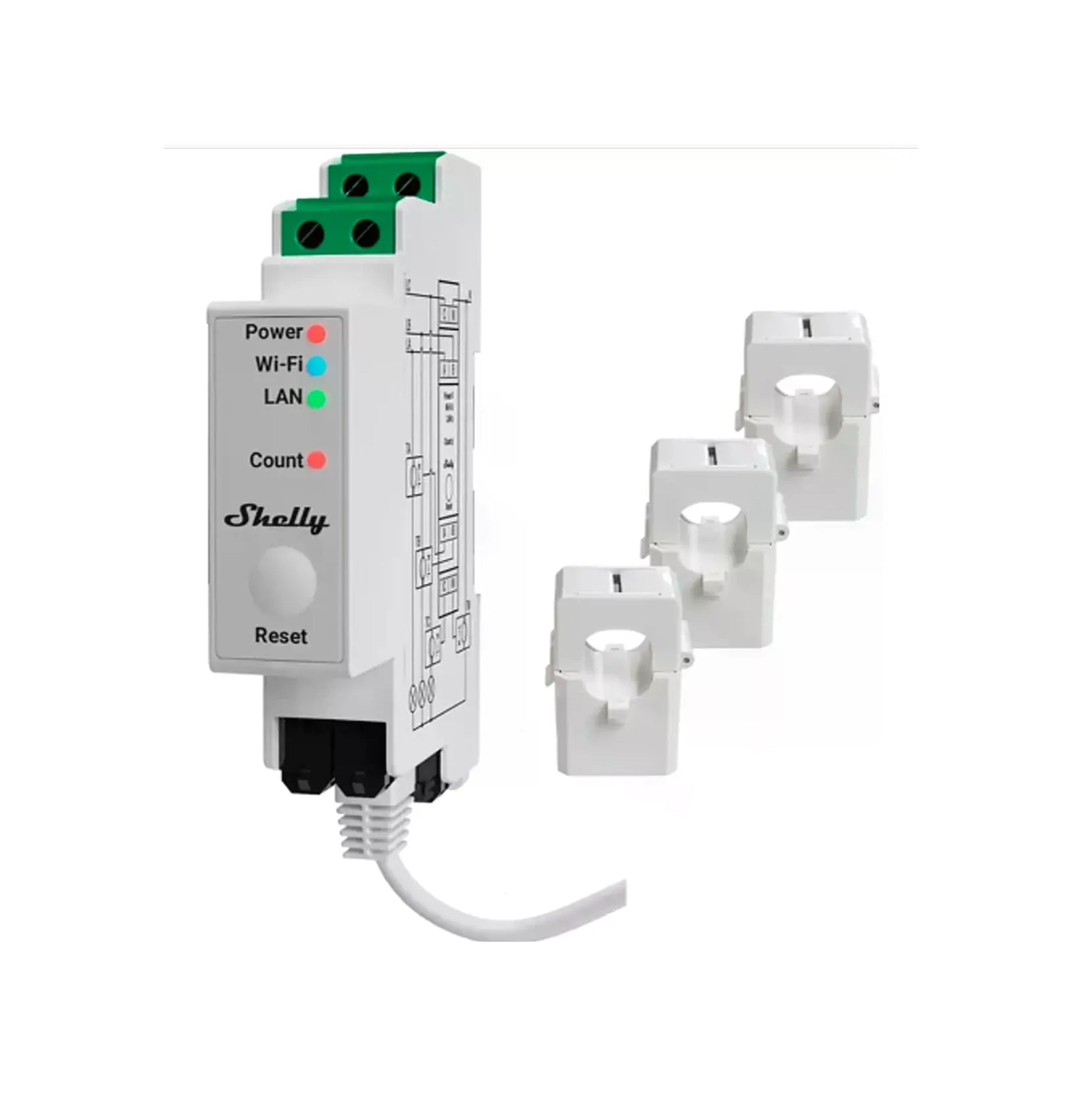 Módulo medidor de consumo trifásico WiFi