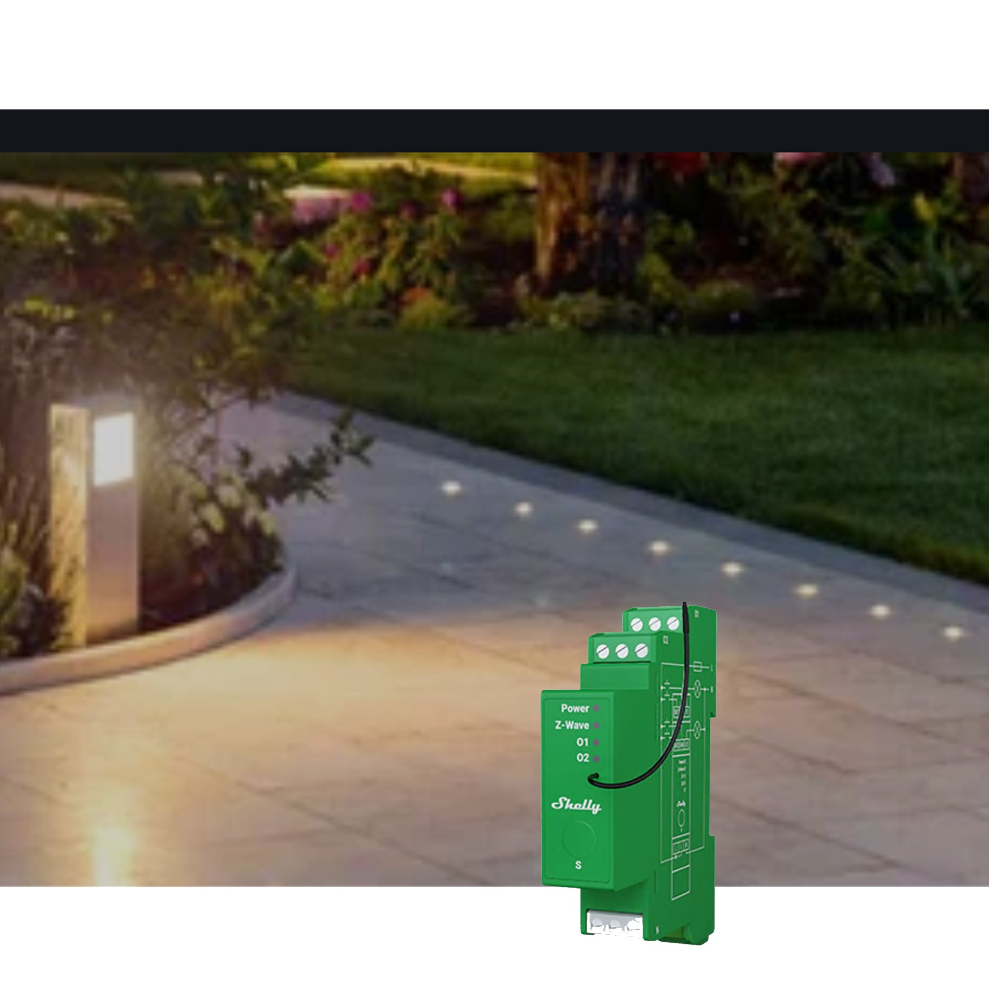 Módulo controlador Dimmer inteligente Z-Wave