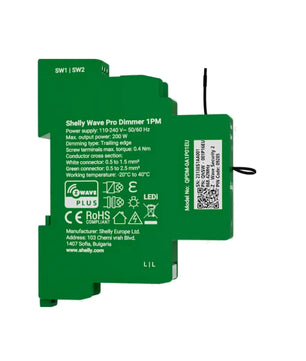 Módulo controlador Dimmer inteligente Z-Wave