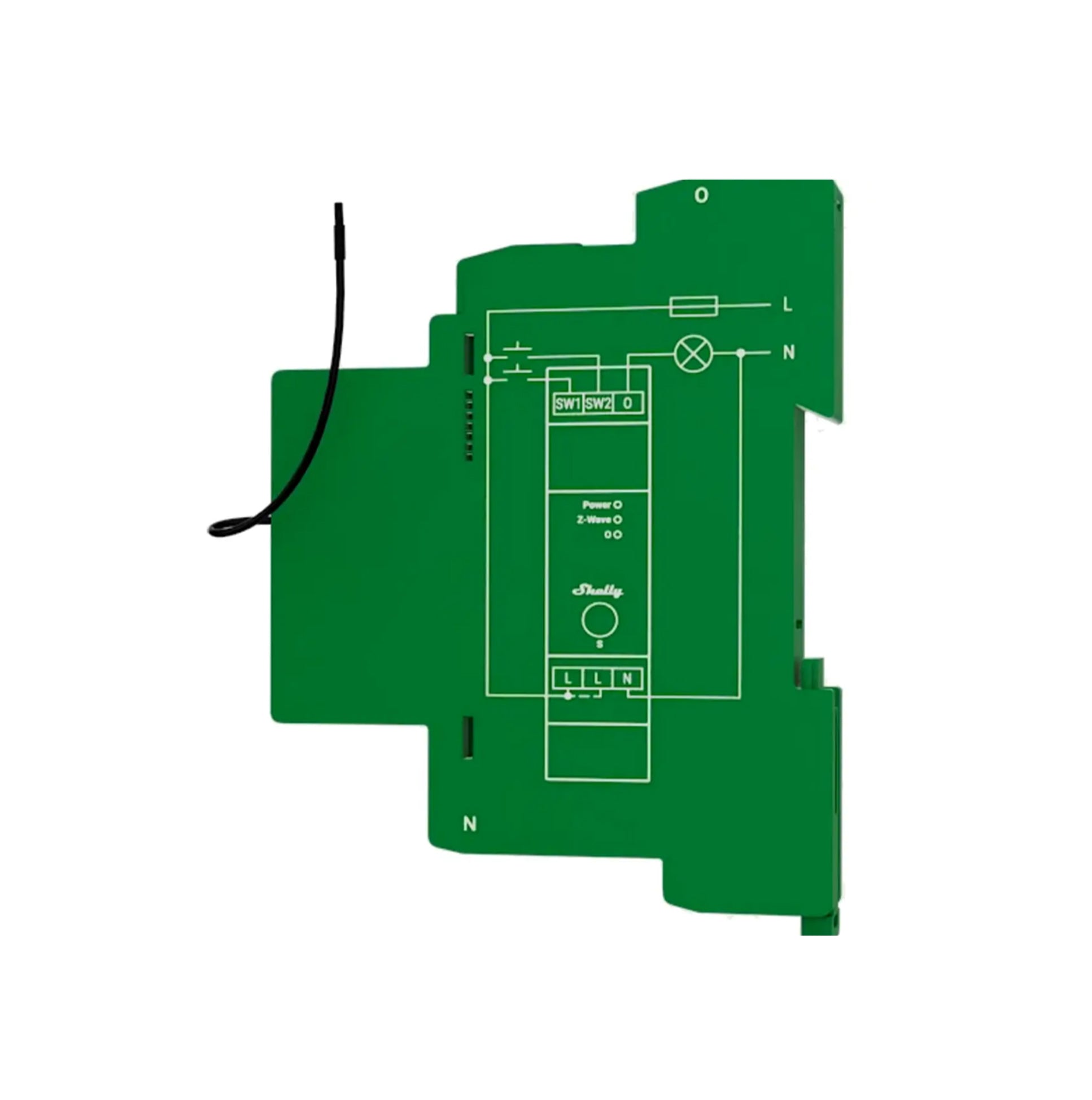 Módulo controlador Dimmer inteligente Z-Wave