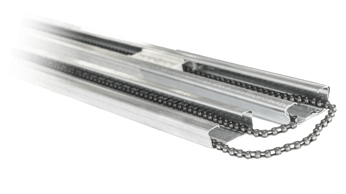 Acessórios para Portões de Garagem - Calhas corrente