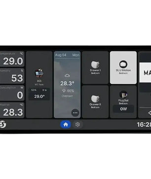 Controlo Centralizado de Parede com Ecrã Touch