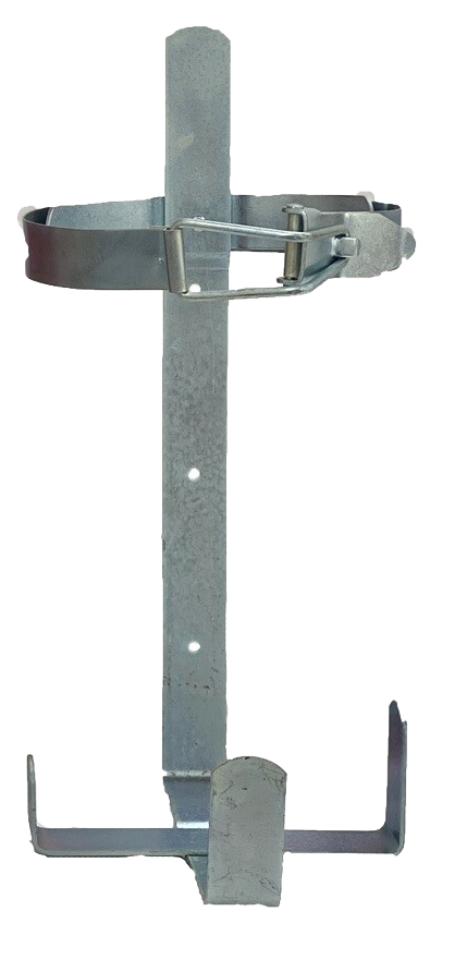 Suporte em metal para extintor de pó 6 kg para veiculos