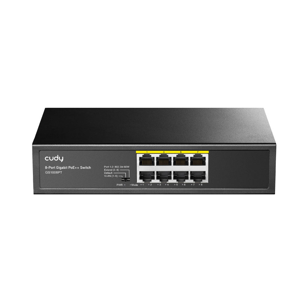 Switch PoE+ Gigabit de 8 Portas CUDY