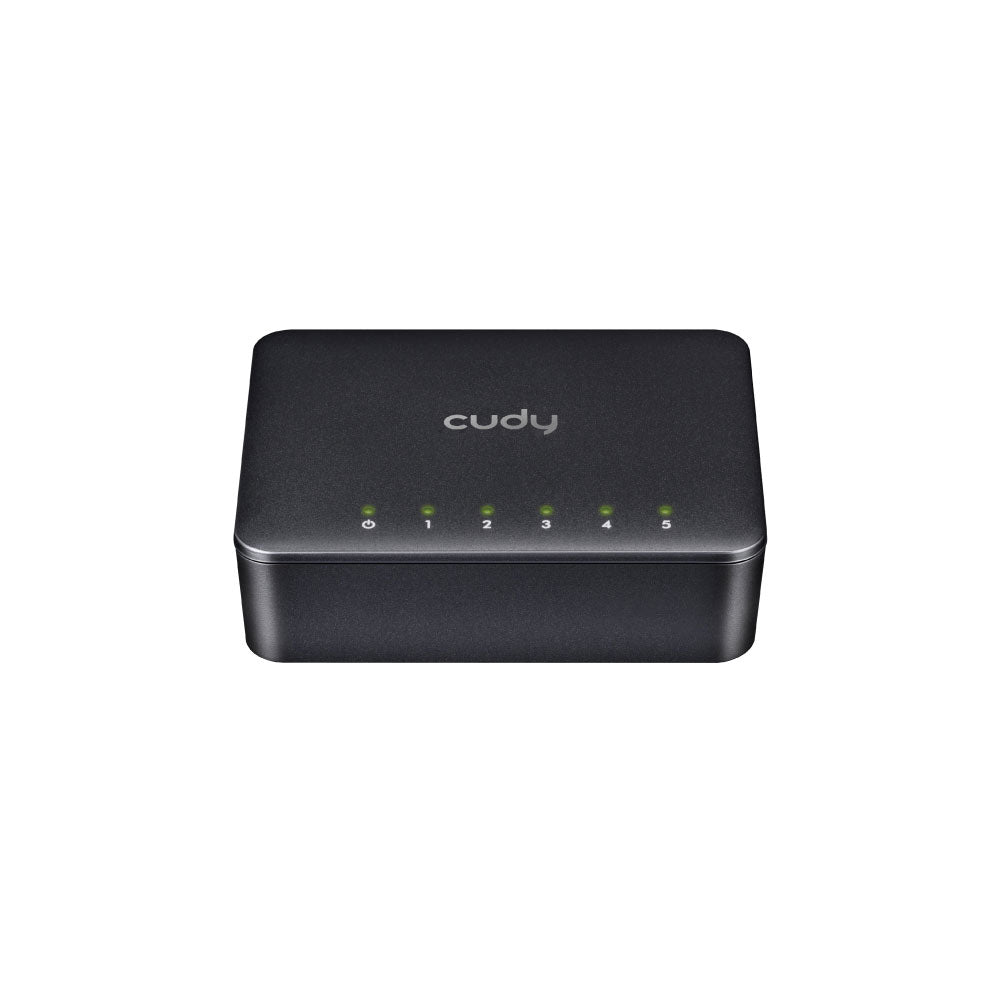Switch não gerido de 5 portas 10/100M CUDY