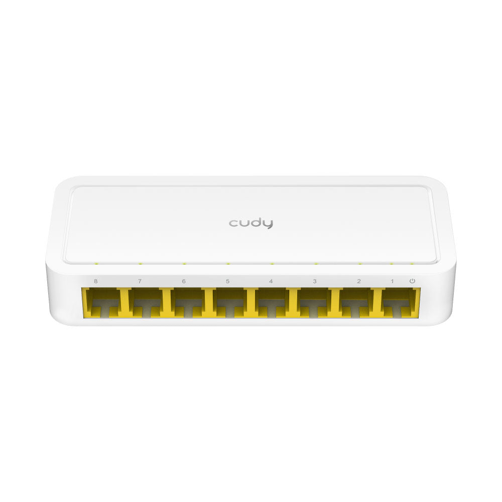 Switch de 8 portas 10/100M não gerido CUDY