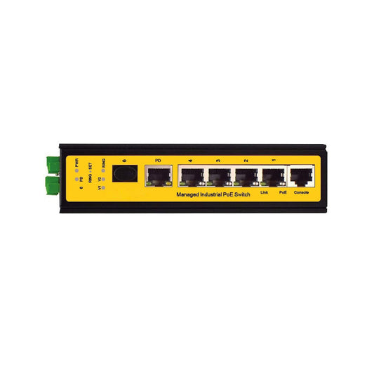 Switch PoE industrial gerenciável TOWNET