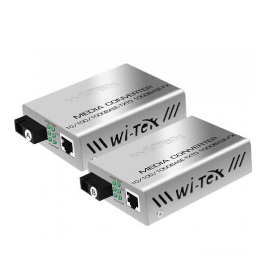 Conversor Ethernet para Fibra Ótica WI-TEK